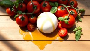 Tomaten-Mozzarella-Salat: Mediterraner Genuss