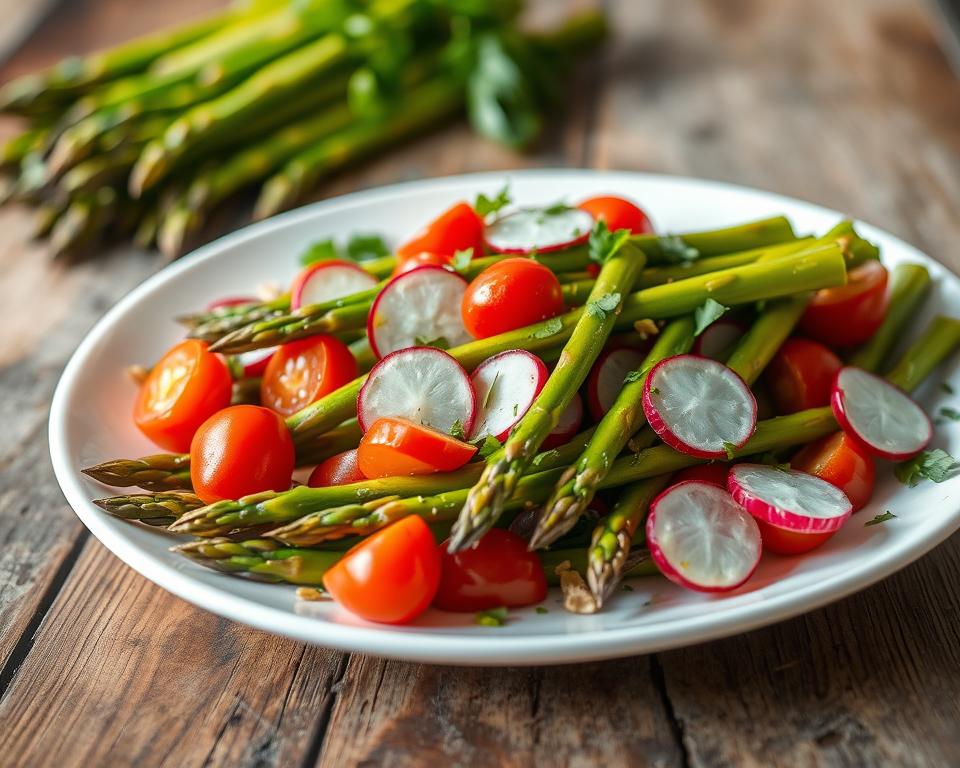 Frischer Spargelsalat - das perfekte Frühlingsrezept